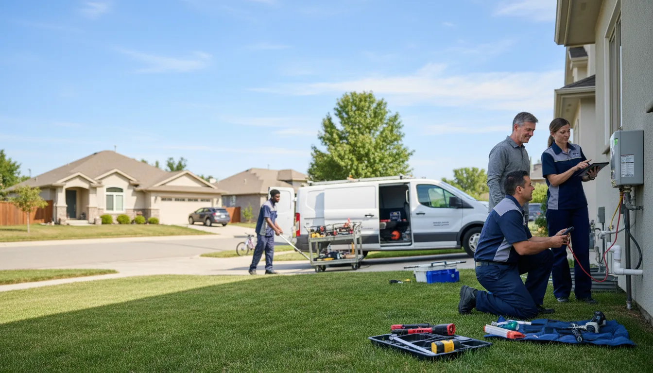 Tankless water heater service in Ware, MA